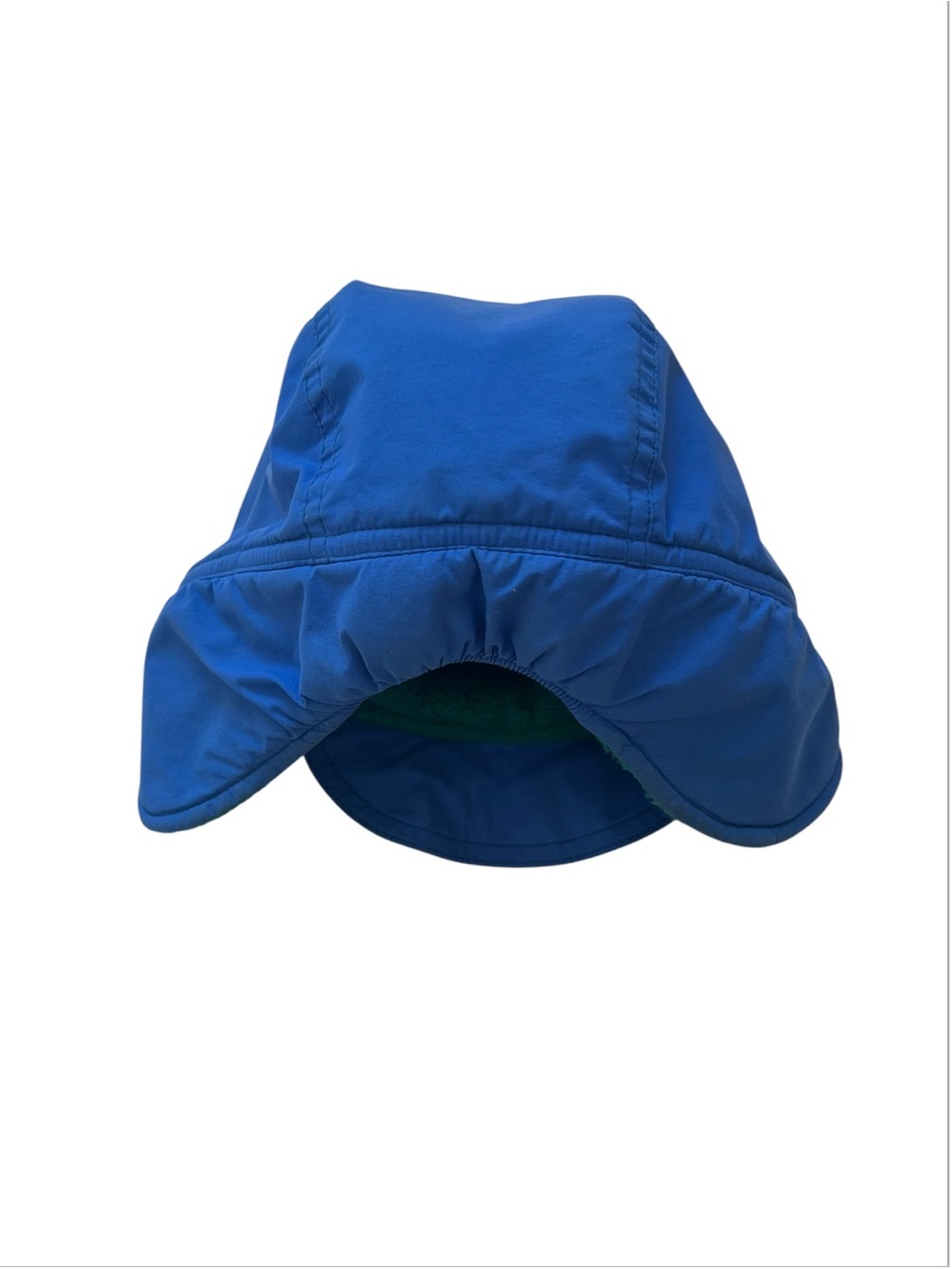 Vintage LL Bean GoreTex  Fleece Lined Trapper Hat Cap Ear Flaps Blue Size  XXL - Picture 2 of 7